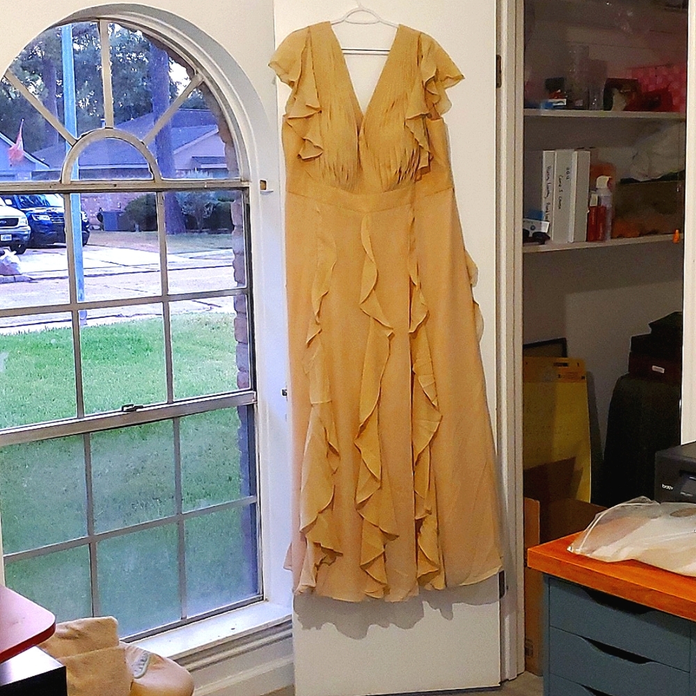 AW Bridal size 22 bridesmaid dress